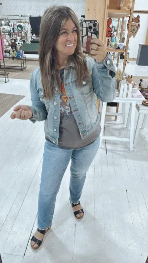 Slim Fit Denim Jacket