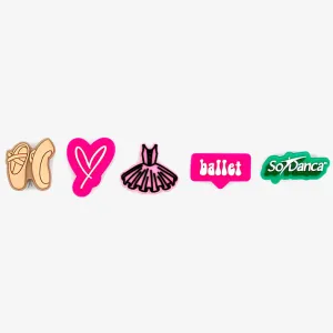 So Danca AC46 Tutu Much Sandal Charms