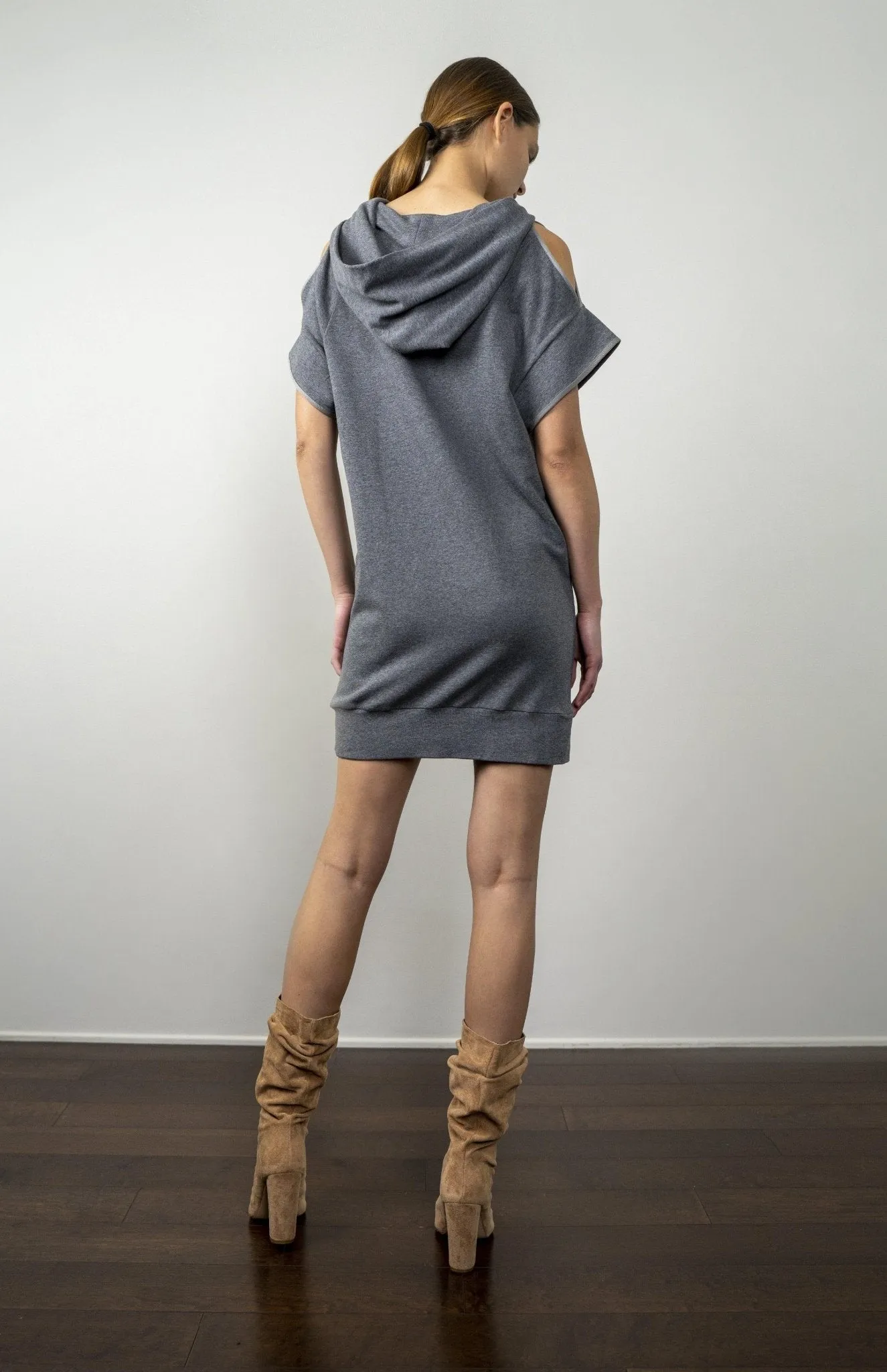 Somi | Urban Lux: Kimono-Sleeve Sweat-Dress