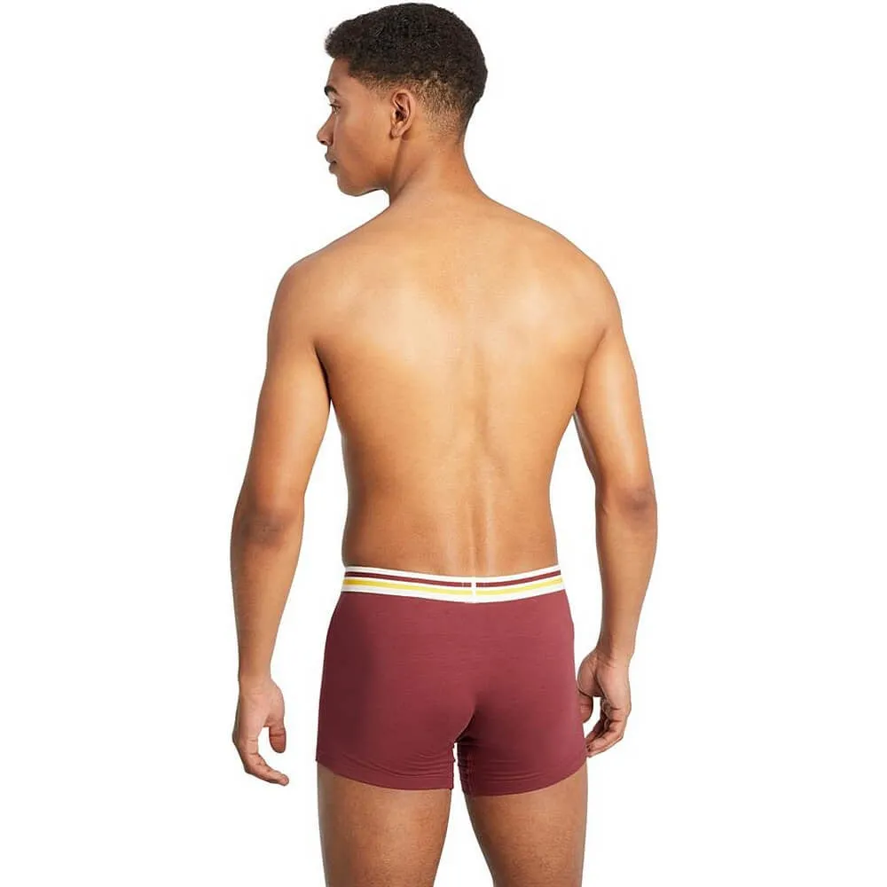 Súprava 3 kusov boxeriek Levi's® Giftbox Athleisure Elastic Boxer Brief bordová/šedá/tmavomodrá
