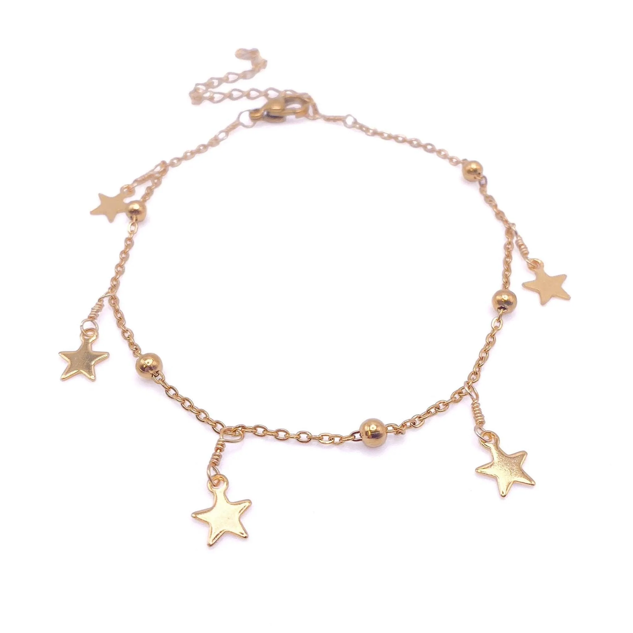 Stars anklet