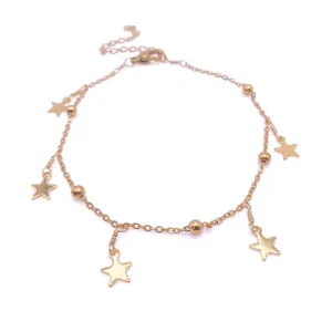 Stars anklet