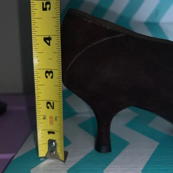 Stuart Weitzman Suede Ankle Heeled Bootie