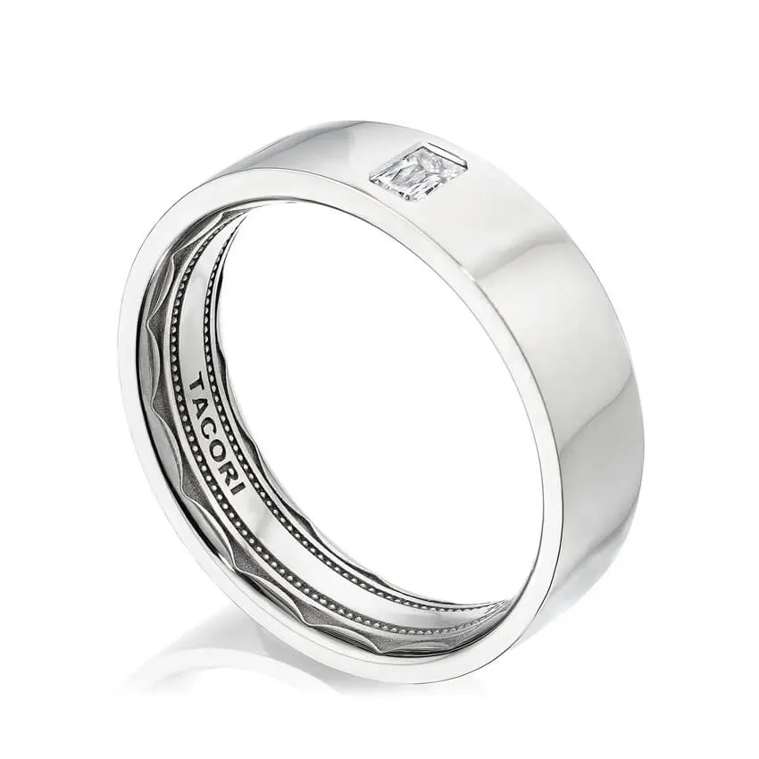 Tacori Bezel Set Diamond in High Polish Finish 148-6D