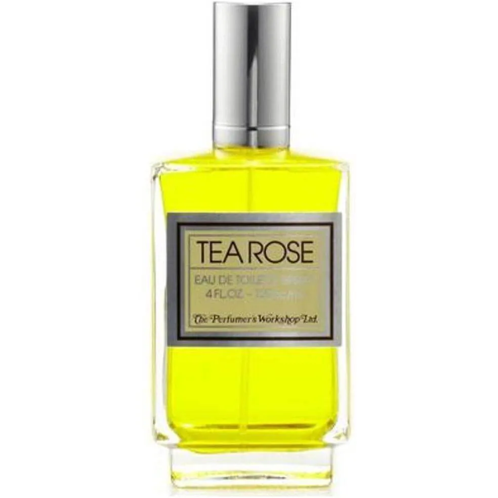 TEA ROSE by WORKSHOP perfume for women edt 4.0 oz New Tester
