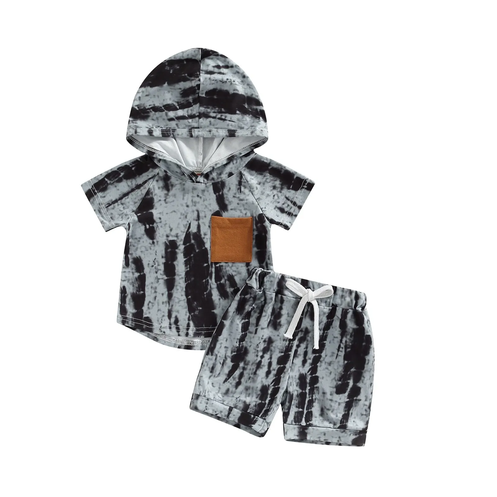 Tie Dye Shorts Set-3 Colours