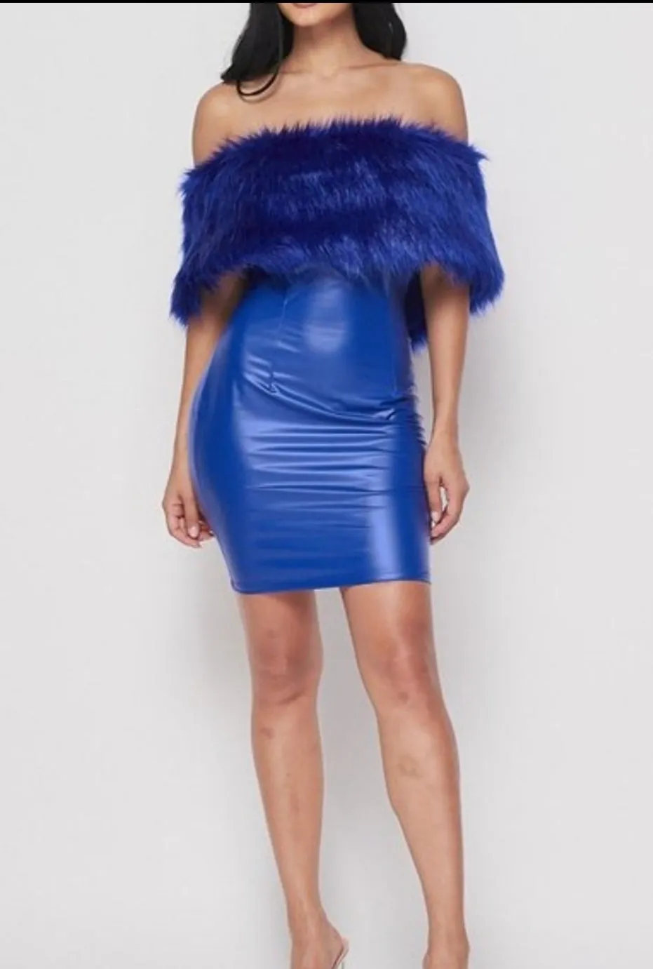 Tonight in this Blue Dress