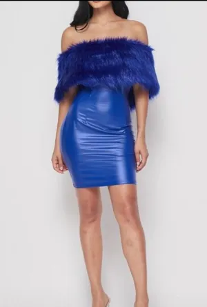 Tonight in this Blue Dress