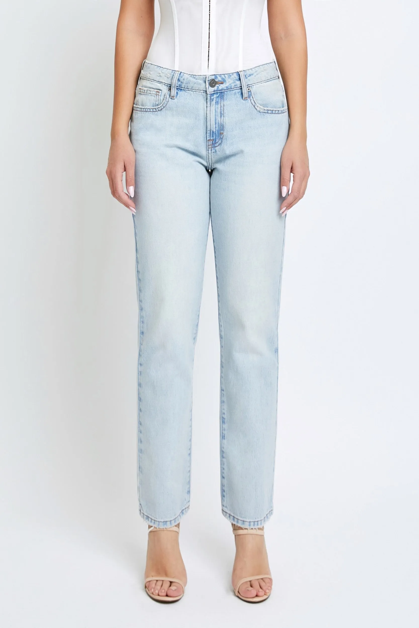 Tracey High Rise Relaxed Straight