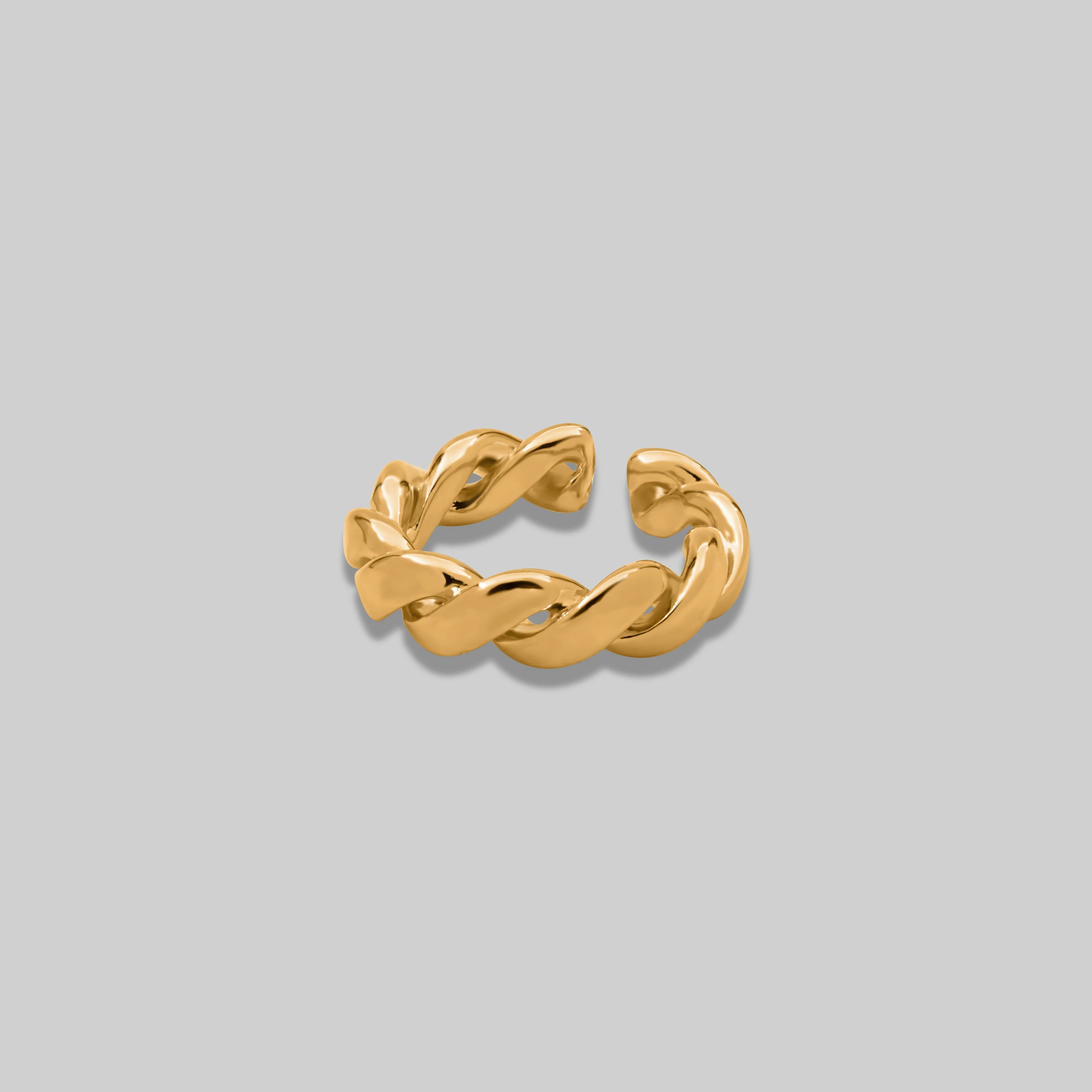 Twisted Open Ring
