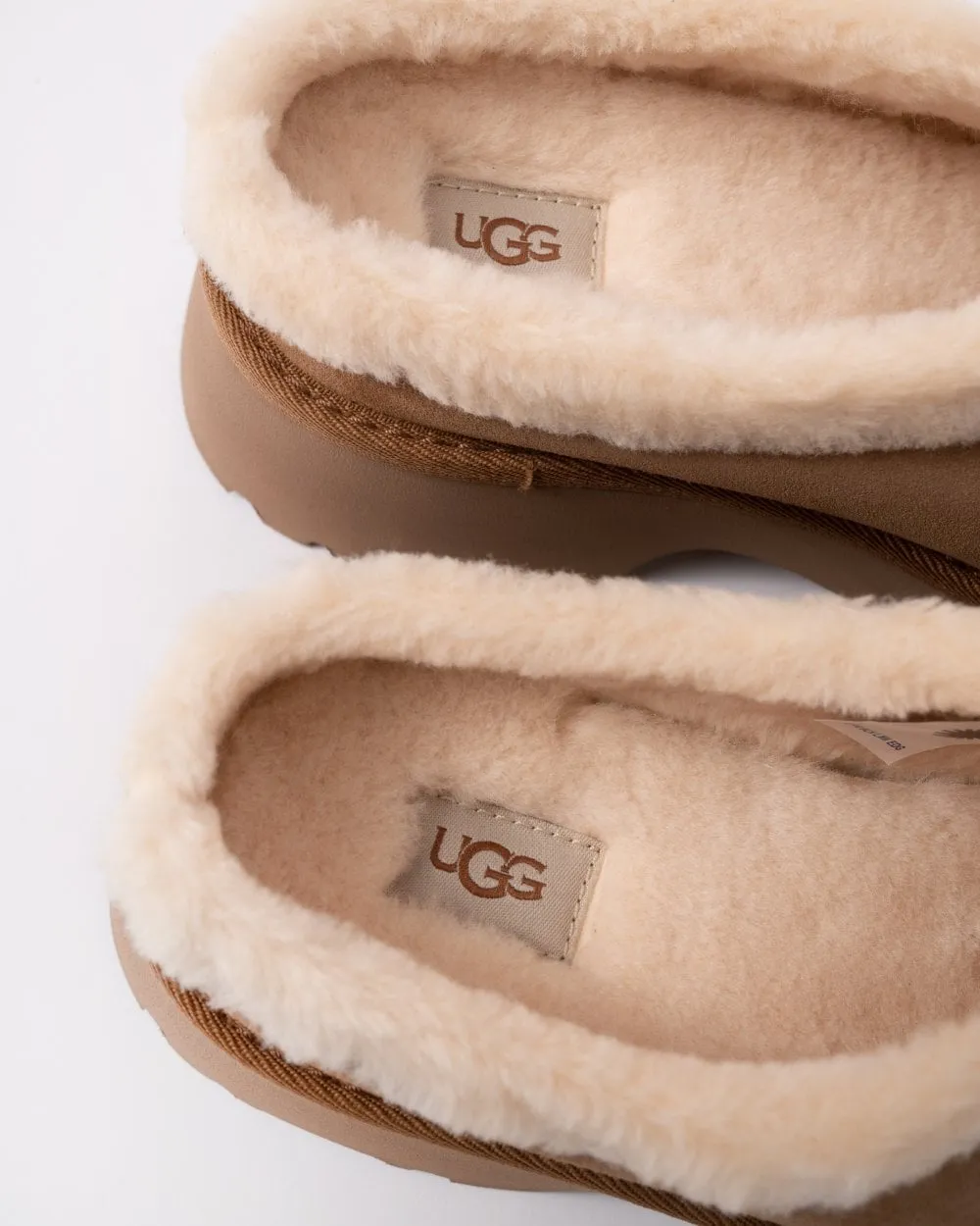 UGG New Heights Cozy Womens Platform Clogs