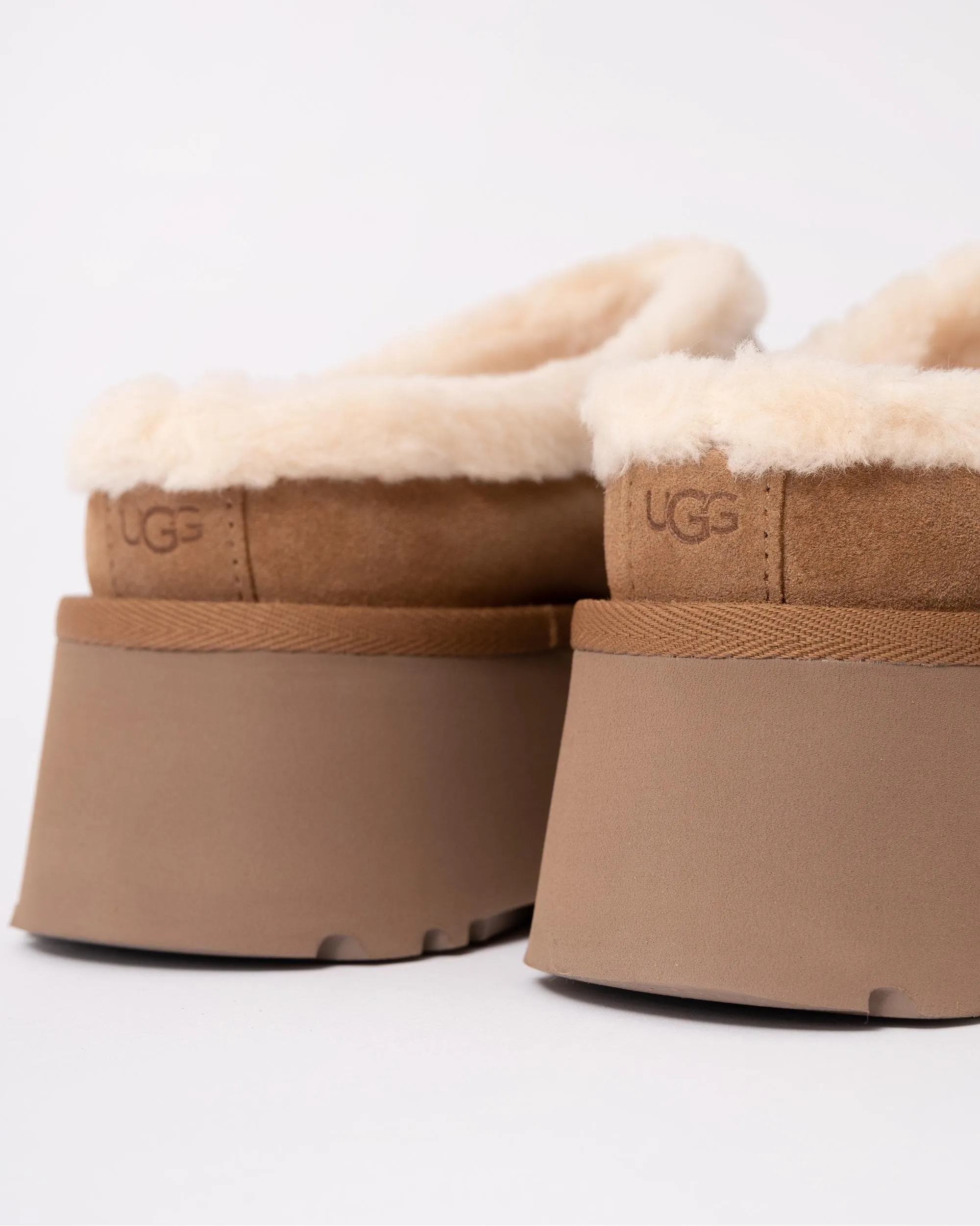 UGG New Heights Cozy Womens Platform Clogs