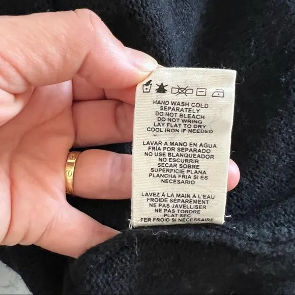 UGG Turtleneck Black Sweater Size XS