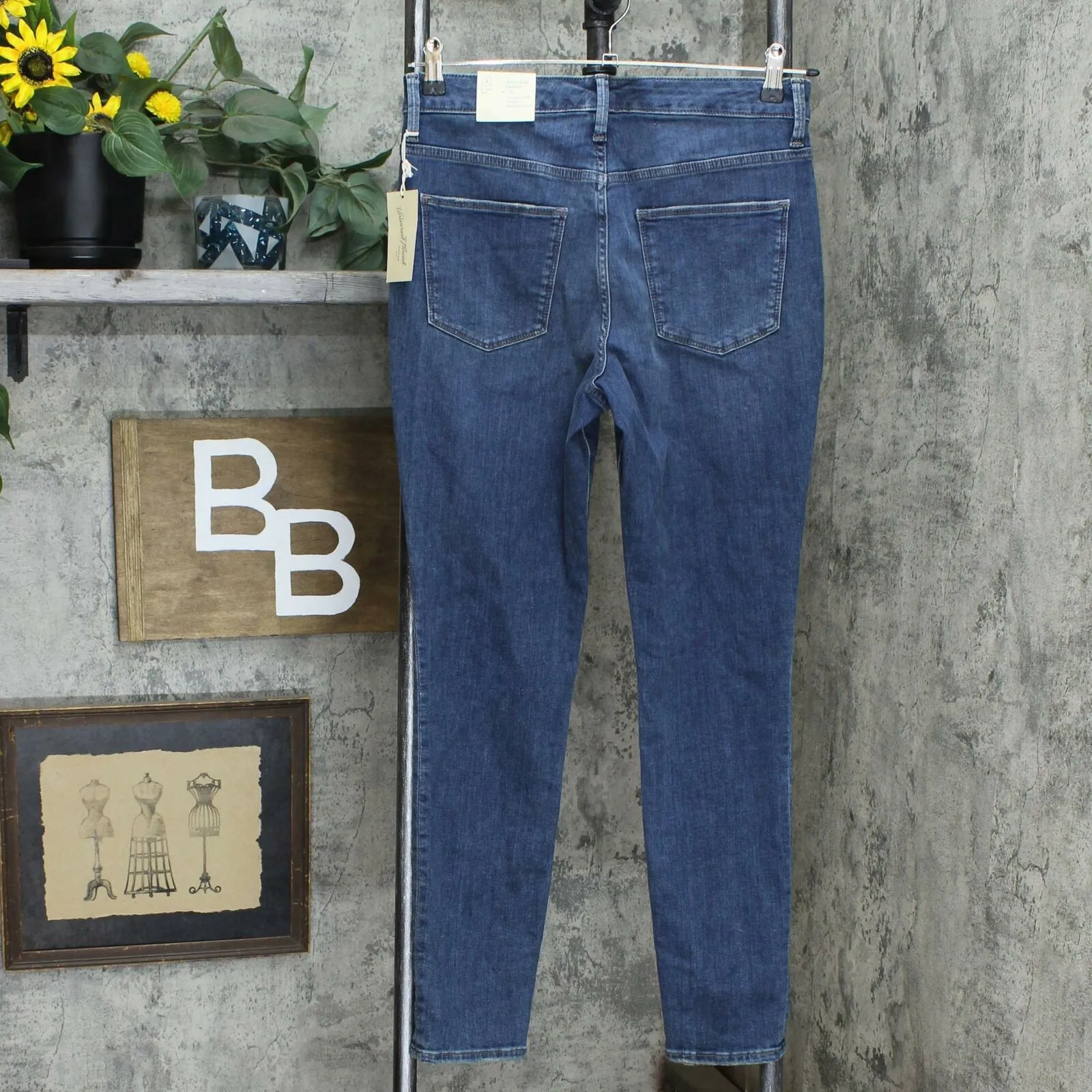 Universal Thread Women's Button Fly Super-High Rise Skinny Jeans