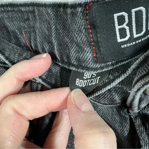 Urban Outfitters BDG Black 90s Bootcut High Rise Jeans