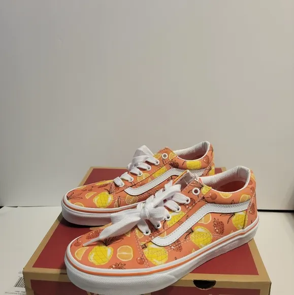Vans Old Skool Girls' Grade School Fruity Coral