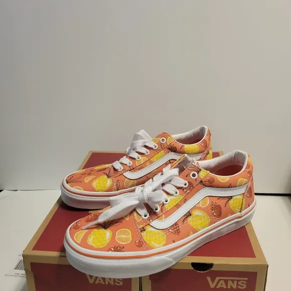 Vans Old Skool Girls' Grade School Fruity Coral