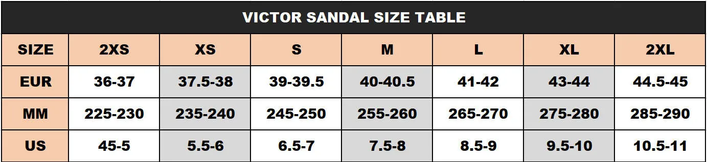 VICTOR ONE PIECE Rubber Sandal 007OPC