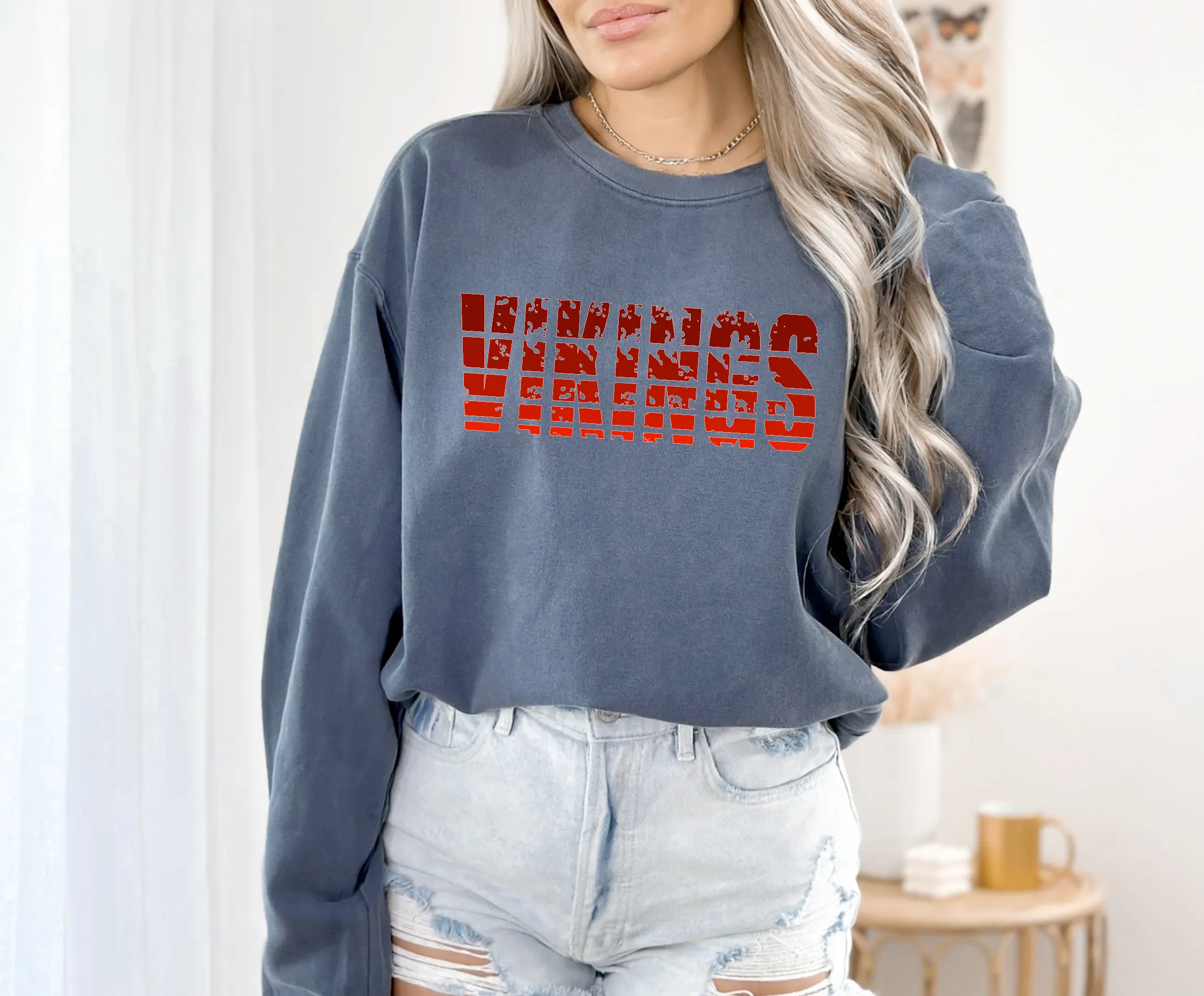 Vikings Distressed Sunset (M141)