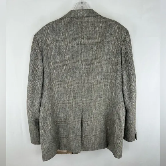 Vintage Haggar Grey Tweed Oversized Boyfriend Blazer