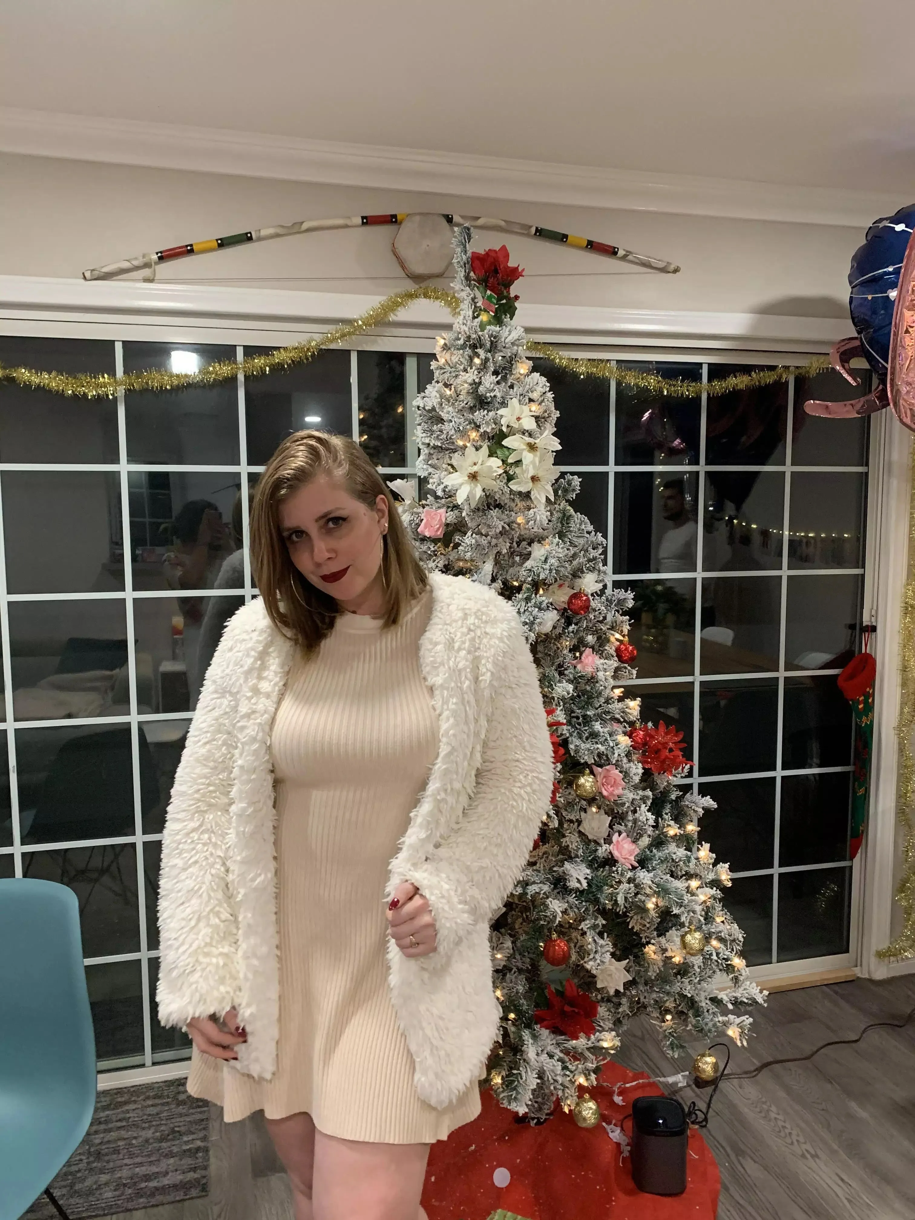 Women Long Sleeve Sweater Dress