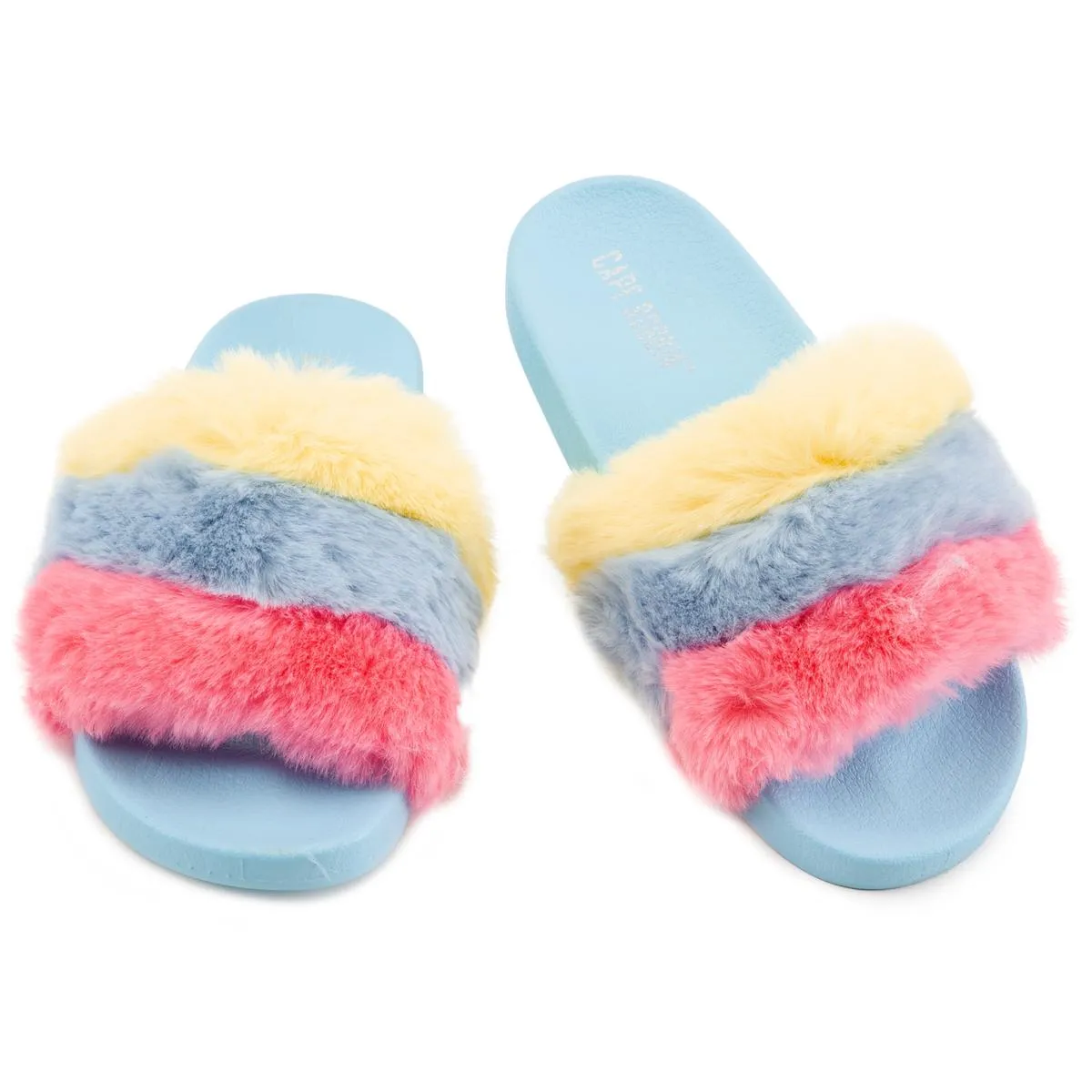 Yale Fur Sandals