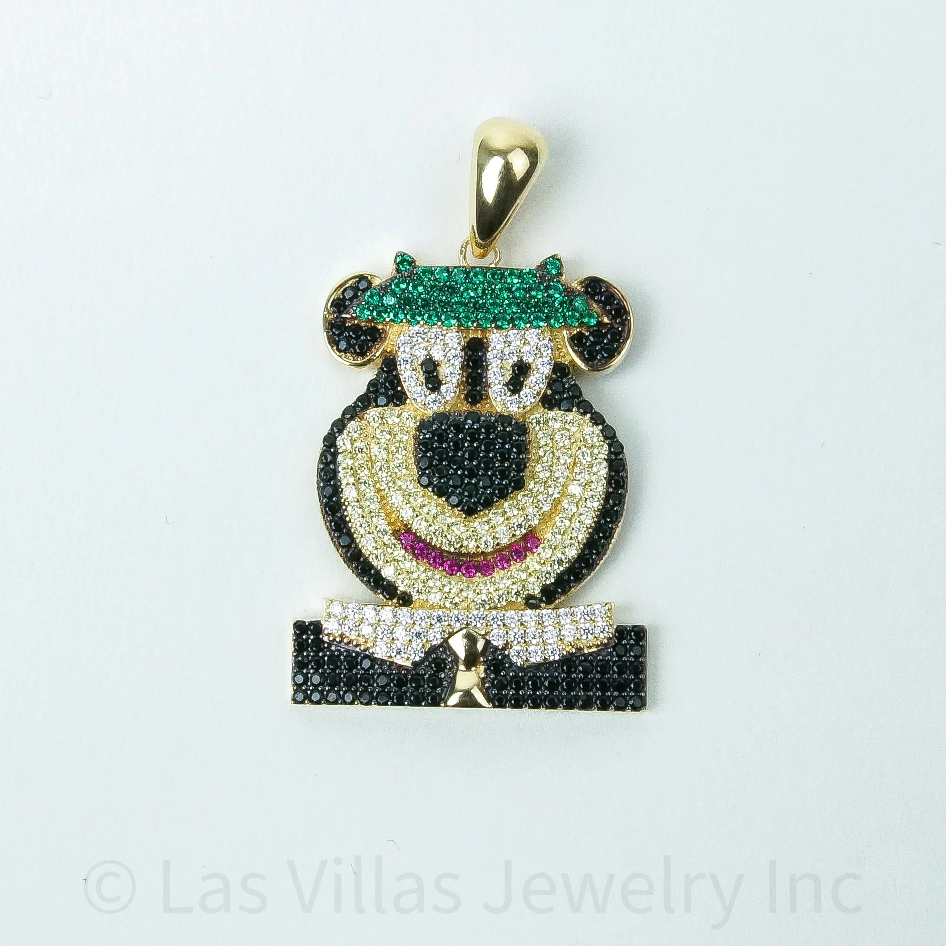 Yogi Bear Pendant in 14k