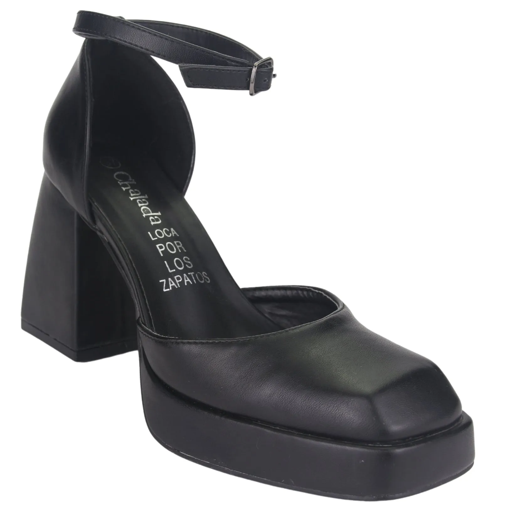 Zapato Chalada Mujer Dune-3 Negro Casual