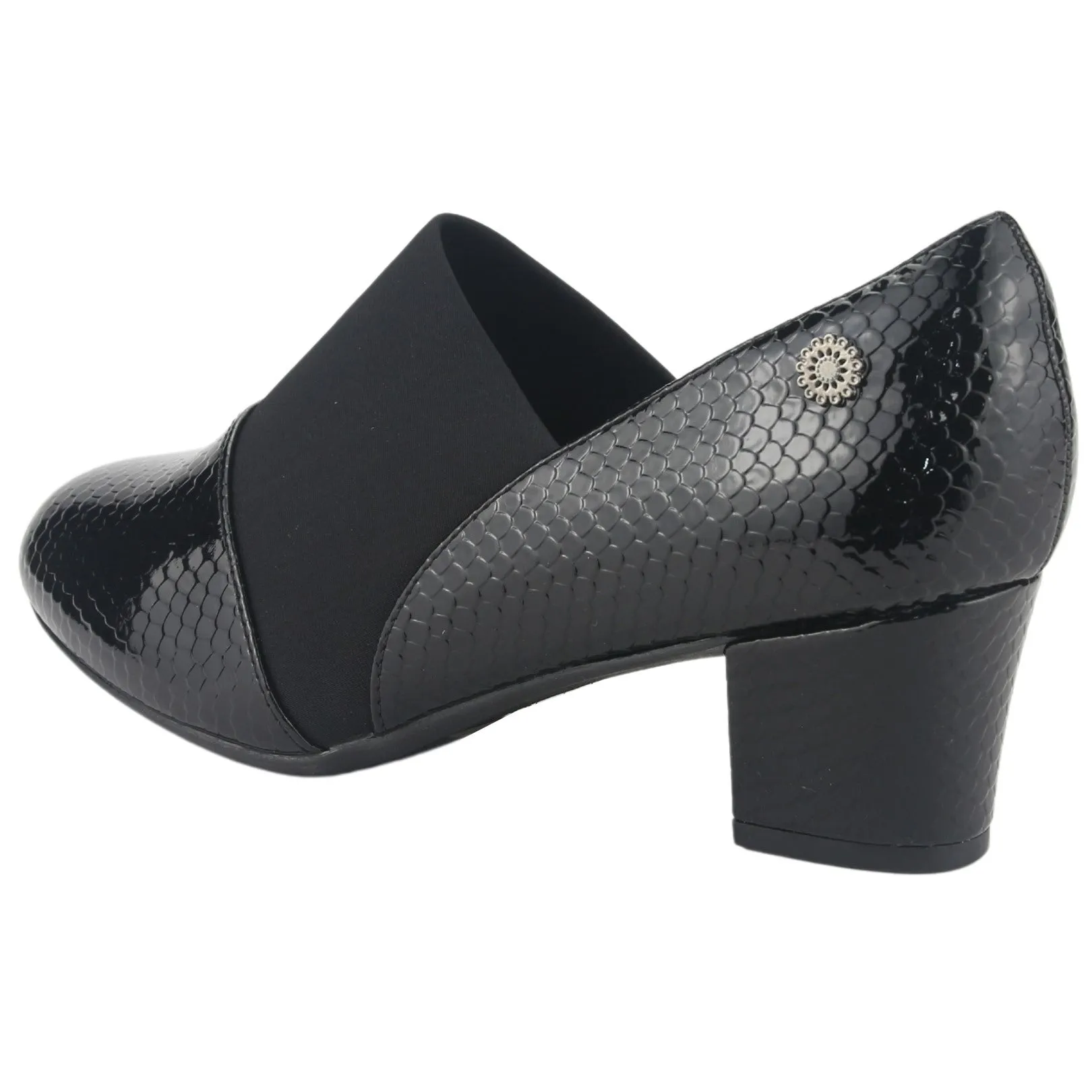 Zapato Chalada Mujer Flexi-42 Negro Casual