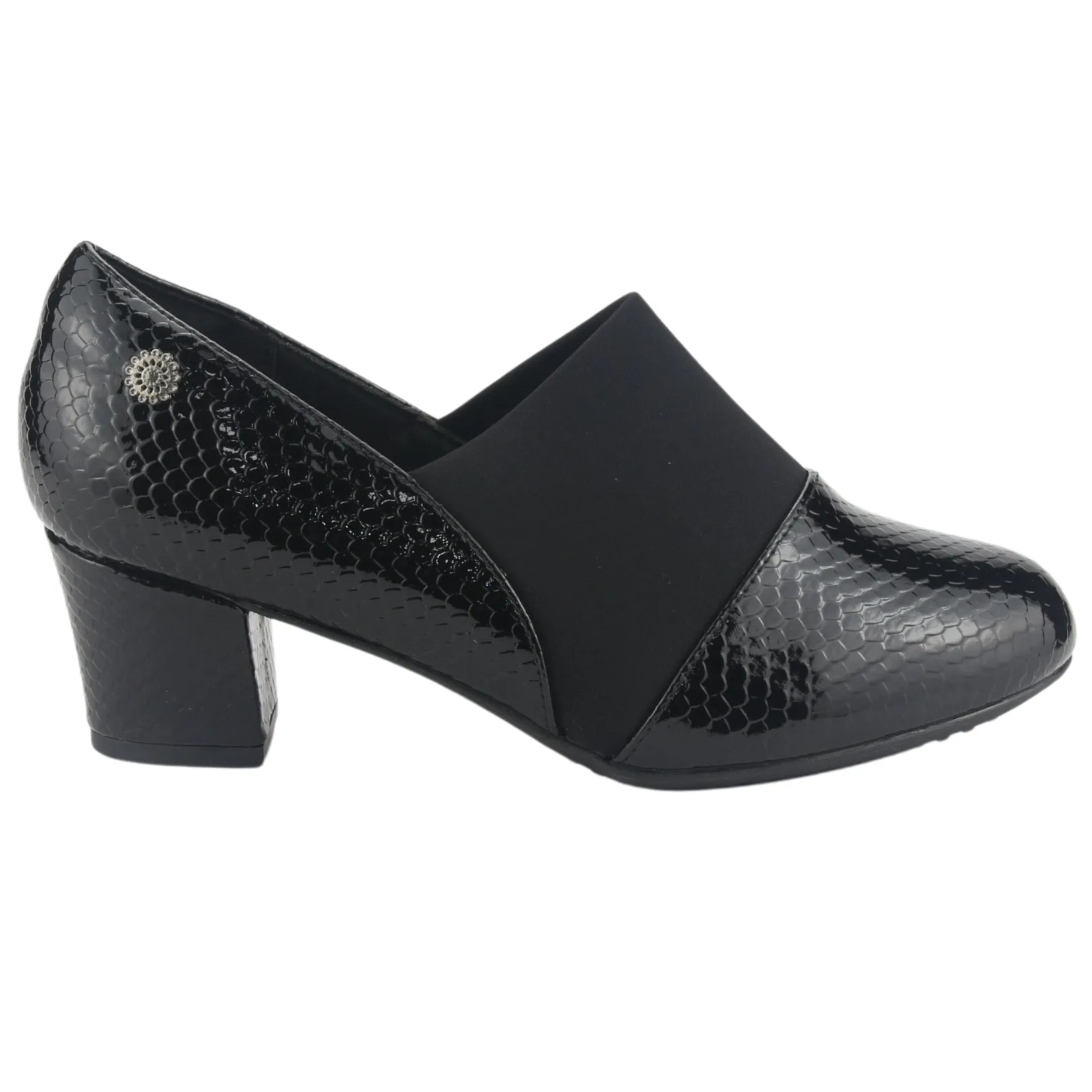 Zapato Chalada Mujer Flexi-42 Negro Casual