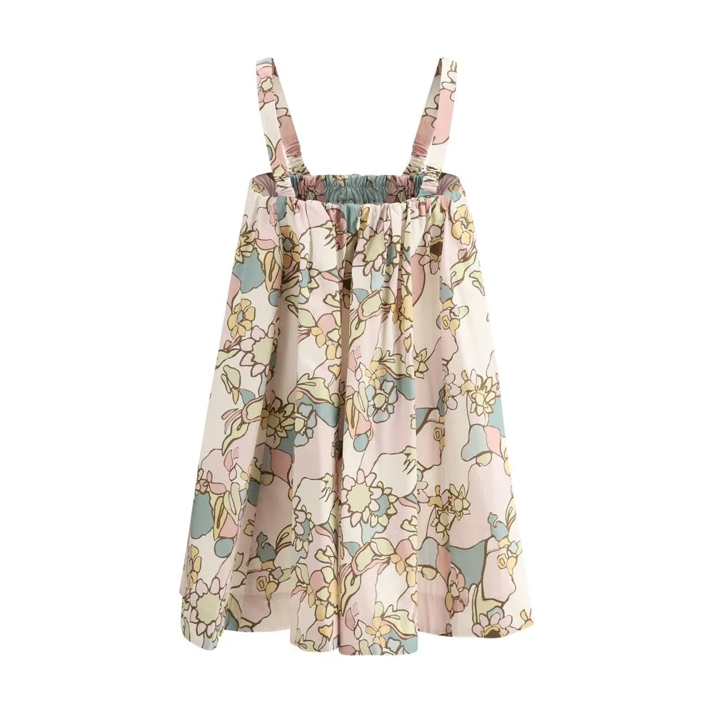 ZIMMERMANN The Maxine Women Multicolor Dress Fabric Floral Print Sundress Size 1
